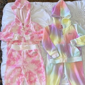 Juicy Couture Kids Matching Sets - Pink and Rainbow